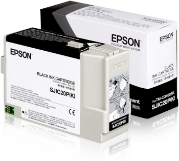 EPSON SJIC20P(K) - Ink cartridge for Epson TM-C3400 (Black) 
